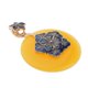 thumbnail image 3 of Colgantes de collar Colgantes en relieve de los encantos del collar amarillo para la pulsera de la joyería que hace Accs 01 Magideal Colgantes de collar, 3 of 7