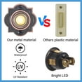 thumbnail image 5 of Leke DC12-24V Metal Doorbell Push Button Wired Lighted Up LED Doorbell Button, 5 of 9