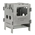 thumbnail image 4 of Lixada Portable Titanium Lightweight Folding Wood Pocket Outdoor Camping Cooking Picnic Backpacking, 4 of 7