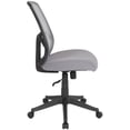 thumbnail image 6 of Flash Furniture Salerno Series High Back Light Gray Mesh Office Chair, 6 of 8