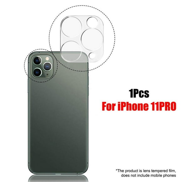 Verre Trempé Ultra-Fin HD Anti-Rayures Anti-Empreintes Digitales Protecteur d'Objectif de Caméra pour iphone 11/11 Pro/11 Pro Max