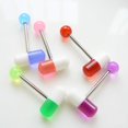 thumbnail image 3 of UV Tongue Bar Piercing Jewelry Choose from Bulk Pack or Singles 10 pcs Lot J4, 3 of 4