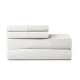 thumbnail image 1 of Hotel Style 4-Piece 600 Thread Count White Egyptian Cotton Adult Bed Sheet Set, Queen - Deep Pocket, 1 of 5