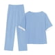thumbnail image 3 of Conjunto Corto para las Mujeres Casual Deportivo Traje de Deporte Sudadera Y Pantalones de Dos Piezas, 3 of 3