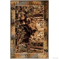 thumbnail image 3 of Allstar Rugs Allstar Leaves Outdoor Assorted Bear/ Cubs Rug 5' 2"x7' 1" 5' x 8', 3 of 5
