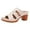 White, variant on Mostsola Slippers for Women Slides Sandals Retro Open Toe Heels Casual Slip on Beach Dress Shoes