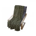 thumbnail image 4 of Camouflage Soft Flannel Fleece Throw Blanket, Continuous Jungle Marsh Camo Fashion Hiding Pattern, Cozy Plush for Indoor and Outdoor Use, 60" x 80", Olive Green Multicolor, by Ambesonne, 4 of 6