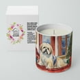 thumbnail image 2 of Lhasa Apso Cozy Christmas Decorative Soy Candle 3.25 in x 3.75 in, 2 of 5