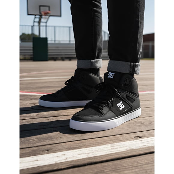 Botas Dc Shoes Pure Para Hombre Color Negro Modelo ADYS400043BLW