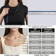 thumbnail image 4 of APSVO S925 Sterling Silver Plated Chains for Women 1.5mm/2mm Non-tarnish Rope Necklace Birthday Graduation Jewelry Gifts Her Ideas Girlfriend Female Wife Mom Teen 14/16/18/20/22/24 Inch, 4 of 6