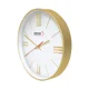 thumbnail image 3 of Reloj De Pared Elegante Steiner Análogo Números Romanos 30 cm White & Rose Gold, 3 of 4