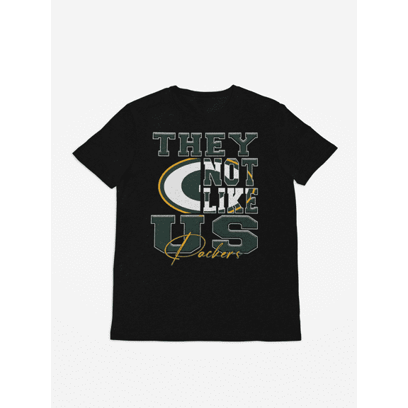 They Not Like US Green Bay T-Shirt