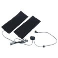 thumbnail image 2 of 2x DC 5V USB Elemento de Almohadilla Térmica Paño or 26x10cm Mantener Caliente ± C Calentadores de Pies Lavables Negros Película Zulema Almohadilla térmica, 2 of 8