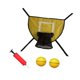 thumbnail image 4 of Mini trampolín de baloncesto, aro de baloncesto, soporte para niños y adultos, fácil de instalar, ligero, tablero trasero, accesorios para trampolín amarillo, 4 of 8