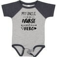 thumbnail image 3 of Inktastic My Uncle is a Nurse and a Hero Boys or Girls Baby Bodysuit, 3 of 5