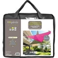 thumbnail image 5 of Triangle Canopy Shade Sail, 2 x 2 x 2 M Grey High-Density Polyethylene Sun Shade for Outdoor Activities, Privacy Safe Space With Curve Edge Design, 5 of 5