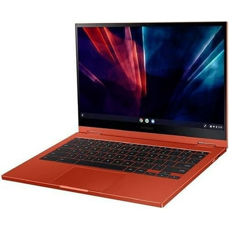 Open Box Samsung Galaxy Chromebook 2 64GB 13.3" (Fiesta Red) AMOLED Touchscreen Laptop