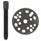 thumbnail image 2 of Kit de Extractor Alternador de Buje de Embrague, ExtraccioN de Buje de Embrague de Acero de Carbono Negro A Prueba de Óxido, combinacia perfecta para la motocleta, 2 of 7