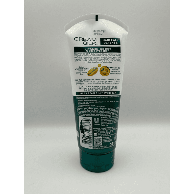 Cream Silk Hair Fall Defense Conditioner with Vitamin Boost