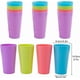 thumbnail image 2 of Plastic Cups 12 Pcs 500ML Reusable Cups Camping Cups Drinking Cups for Indoor Outdoor Parties Camping, Beach and Picni, 2 of 5