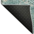 thumbnail image 5 of Addison Rugs Mayfield Premium Machine Washable Traditional Global Teal Rectangle Rug, 10' x 14', 5 of 6