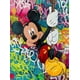 thumbnail image 1 of Kit de pintura de diamantes de polvo de Disney, grafiti colorido, Mickey, Hada, dibujos animados, imagen de moda, punto de cruz, hecho a mano, arte de diamantes de imitación DIY, 1 of 4