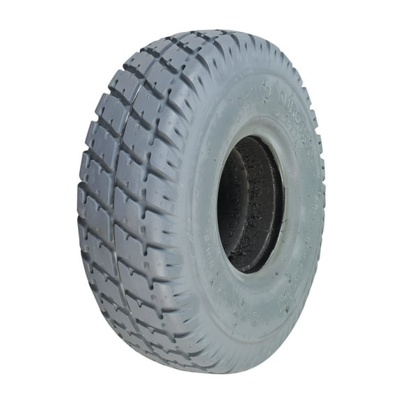 AlveyTech 3.00-4 (10"x3", 260X85) Foam-Filled Mobility E-Scooter Tire with Durotrap C9210 Tread