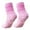 A-Pink174, variant on Womens Gripper Socks Knitted Slouch Crew Socks With Non- Dots Solid Color Soft Comfy Daily Wear Yoga Indoor Anti- Socks