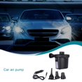 thumbnail image 2 of Wholesale DC 12v Portable Electric Air Pump Air Mattress Boat Car Auto Air Inflatable Pump For Car Camping Inflator, 2 of 9