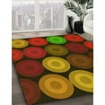 thumbnail image 3 of Ahgly Company Machine Washable Indoor Rectangle Transitional Crimson Red Area Rugs, 5' x 7', 3 of 7