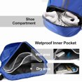 thumbnail image 2 of TIFOR Sports Drawstring Backpack - String Swim Gym Bag with Shoes Compartment and Wet Proof Pocket for Women&Men, 2 of 9
