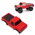 thumbnail image 3 of M Buder Carcasa de Carrocería de Coche RC Distancia entre Ejes de 12.5 cm / 4.9 inches F150 Pickup para Vehículo Oruga Axial SCX24 1/24 Rojo, 3 of 9