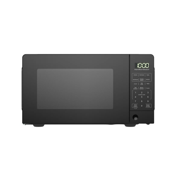 Hamilton Beach 0.7 cu ft 700W Compact Size Microwave, White, Hamilton Beach 0.7 cu.ft White Microwave