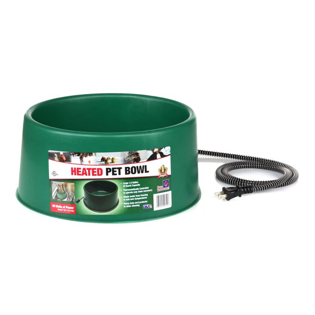 Bebedero Eléctrico para Mascotas Farm Innovators 60W 5.5L de Plástico