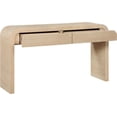 thumbnail image 3 of Meridian Furniture Table Console en Chêne Blanc Cresthill, 3 of 11