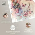 thumbnail image 4 of Chic Girl Butterflies Canvas Modern Boho Portrait Wall Art by Art Remedy, Gallery Wrapped, 30" x 45", 4 of 7