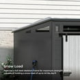 thumbnail image 5 of Suncast Modernist 10 ft. x 7 ft. Barn Door Storage Shed, 5 of 8