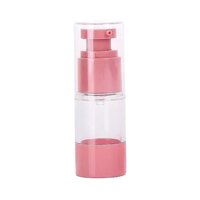WANGQI Airless Vacuum Portable Refillable Bottles Cosmetic Container Empty Lotion Spray Bottle Toiletry Bottle