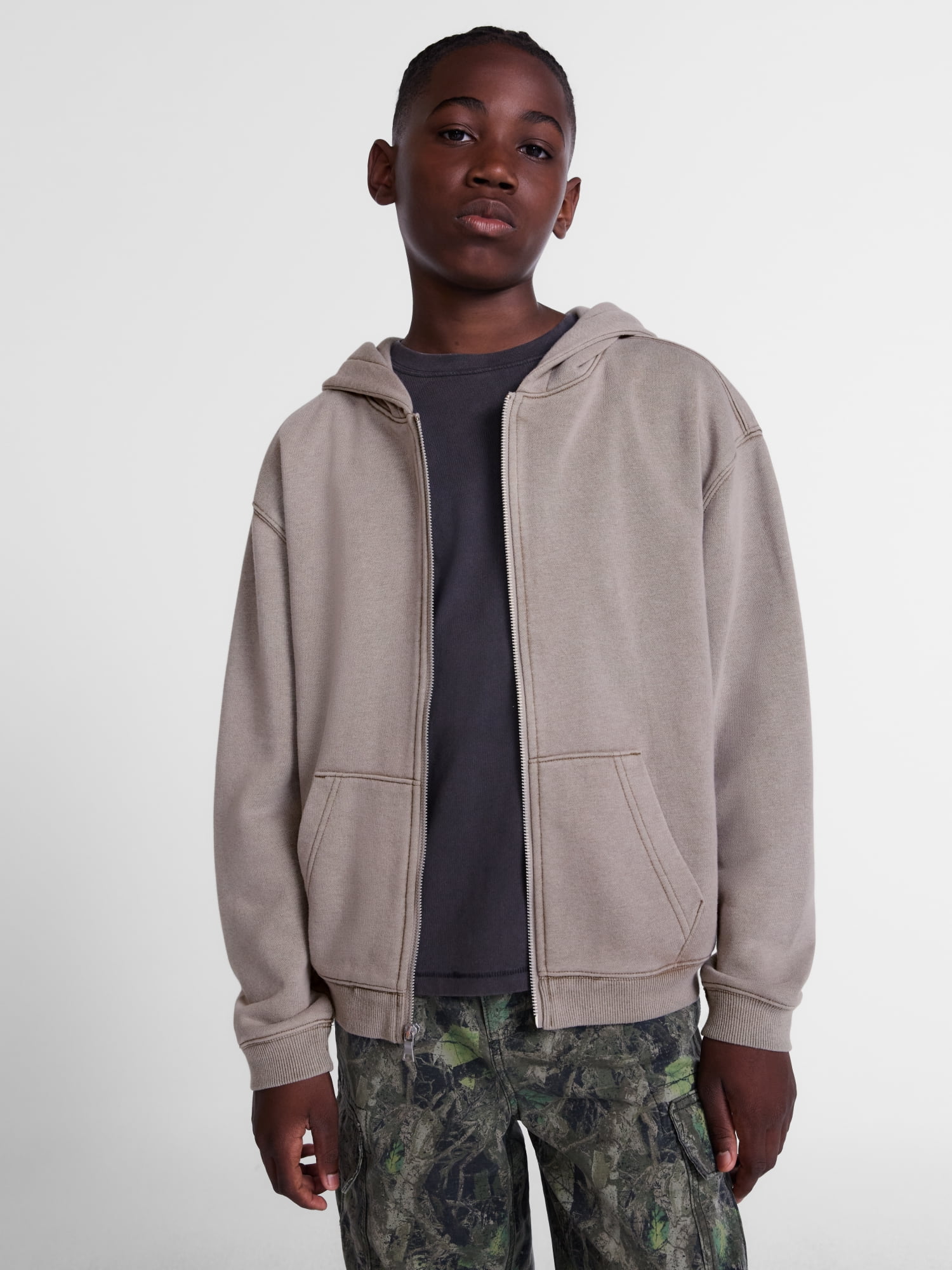 Weekend Academy Boys Full Zip Hoodie, Sizes 4-18