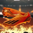 thumbnail image 1 of Messi Exclusivo X Speedportal-Solar Oro/Negro/Naranja Con Cordones FG Botas De Fútbol 39-- 45 Gao Jiahui unisex, 1 of 1