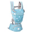 thumbnail image 2 of Baby Hipseat 3In1 Baby Hipseat Carrier Multifuncional Transpirable Al Aire Libre Baby Infant Kid Wrap CarrierLight Blue LYUMO Otros, 2 of 8