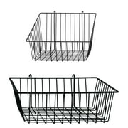 GridWall and Wire Grid Baskets Bundle - 4 Baskets Included