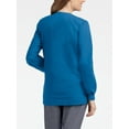 thumbnail image 3 of Landau Women's Snap Front Warm-up Scrub Jacket, 3 of 5