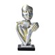 thumbnail image 1 of Escultura de cara abstracta, estatua de abrazar, estatua de amante abrazado, figura coleccionable Champán, 1 of 9