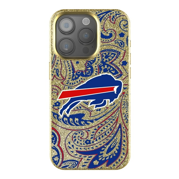 Keyscaper Buffalo Bills Paisley Bling iPhone Case