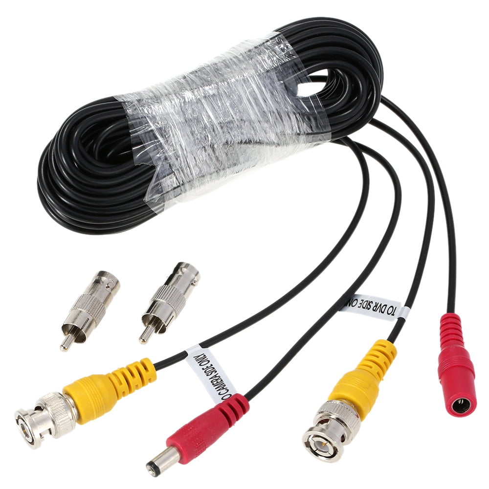 10 Meter BNC DC Power Lead CCTV Security Camera DVR Video Record Extension Cable 