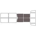 thumbnail image 2 of Avery Dennison NR Nano Ceramic IR Window Tint Kit Compatible with Hummer H1 2004-2006 - Cargo - 35%, 2 of 8