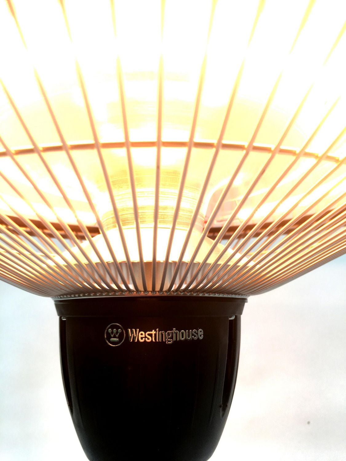 Westinghouse  WES31-1566 Table Top Infrared Electric Outdoor Heater with Durable Matte Black Finish