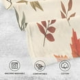 thumbnail image 5 of Yayeee 2 Pack Hand Towels for Bathroom 100% Cotton 16" x 28" Soft Absorbent Kitchen Towel, Yellow Autumn Leaves, 5 of 7