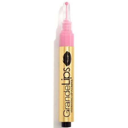 Advanced No Injection Lip Plumper - Grande Cosmetics GrandeLIPS Hydrating Lip Plumper, Pale Rose, 0.08 Oz